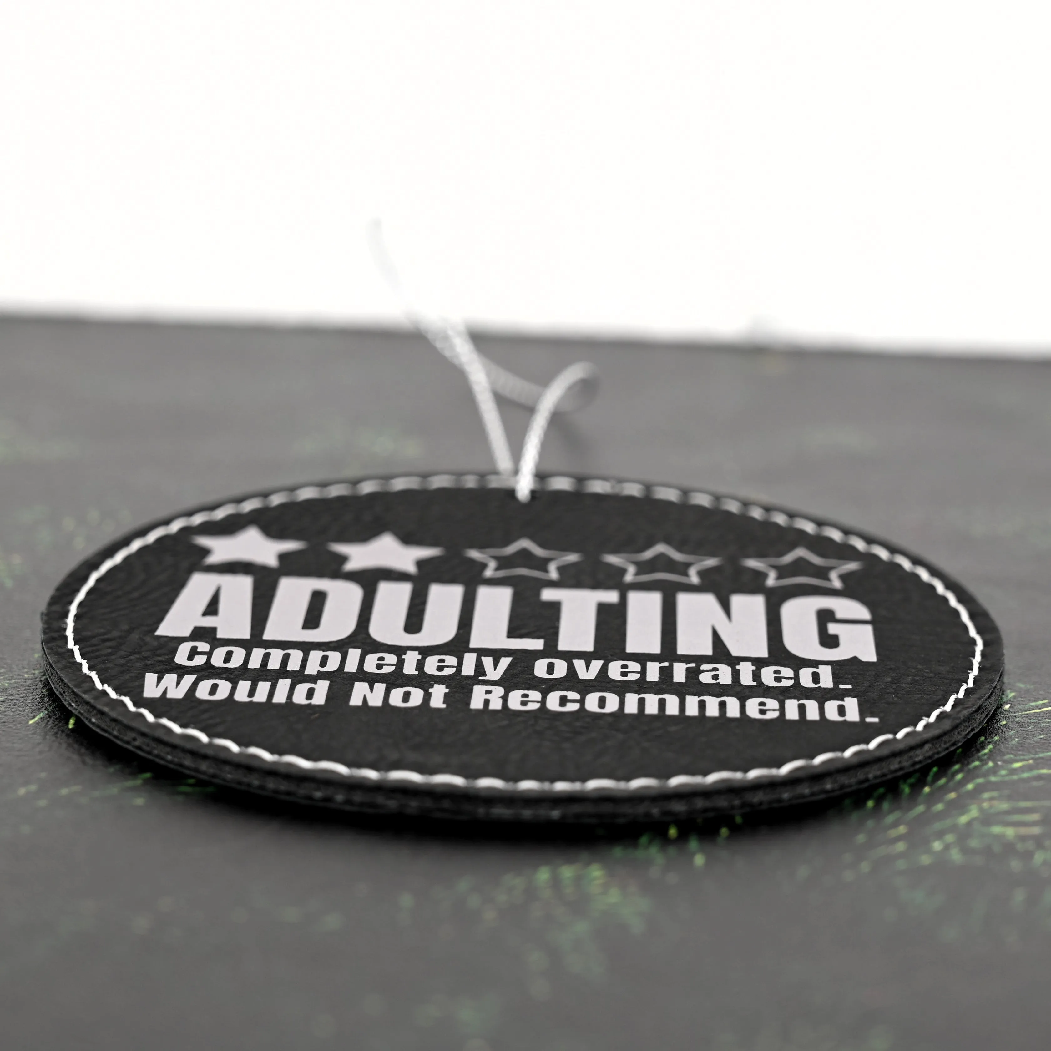 Adulting Review Ornament