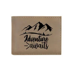 Adventure Awaits Bifold Wallet