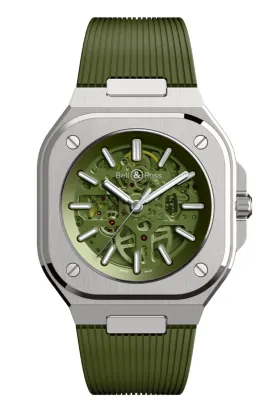 Bell & Ross BR05 Skeleton Green BR05A-GN-SKST/SRB