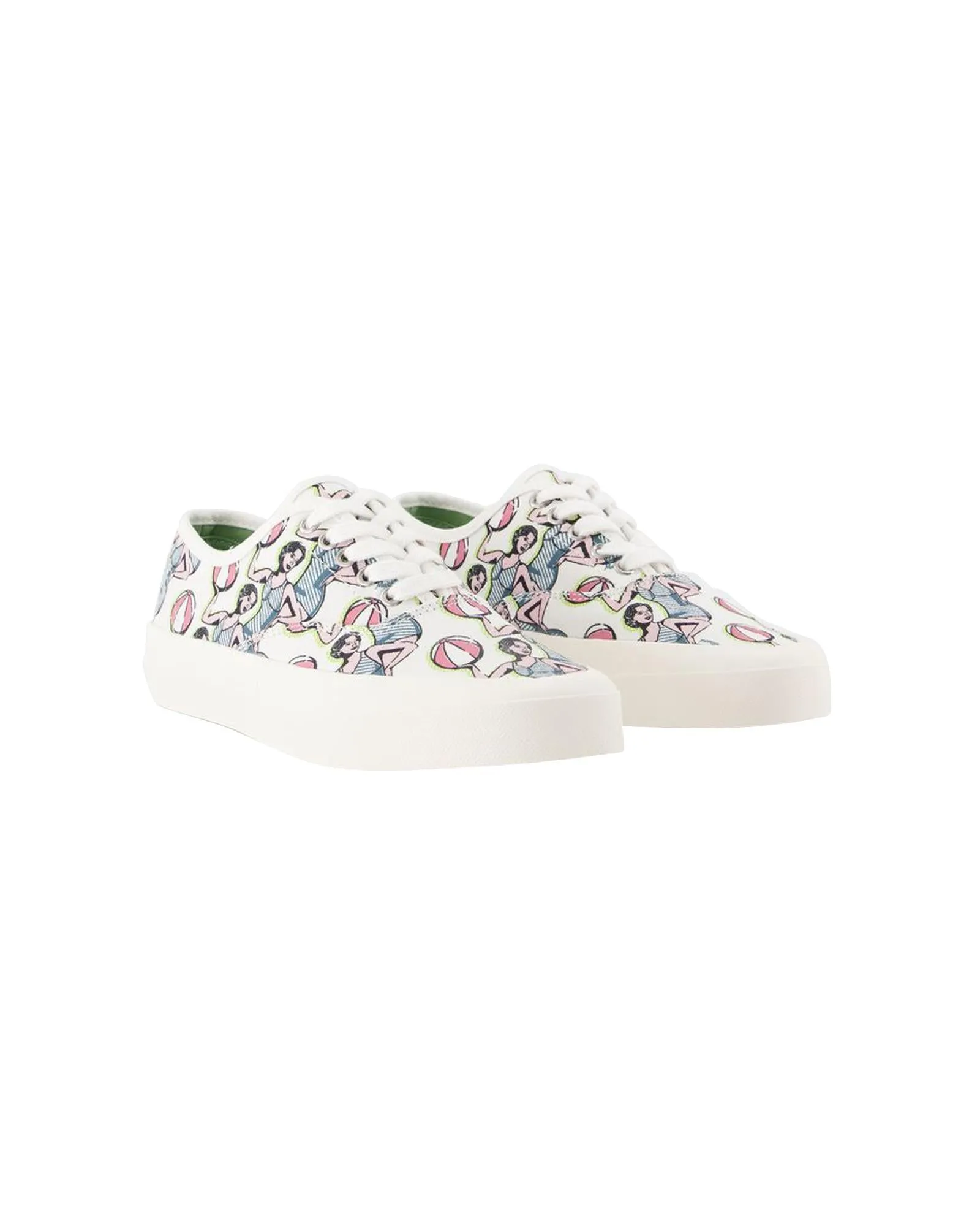 Dancing Girls Canvas Sneakers - Multi