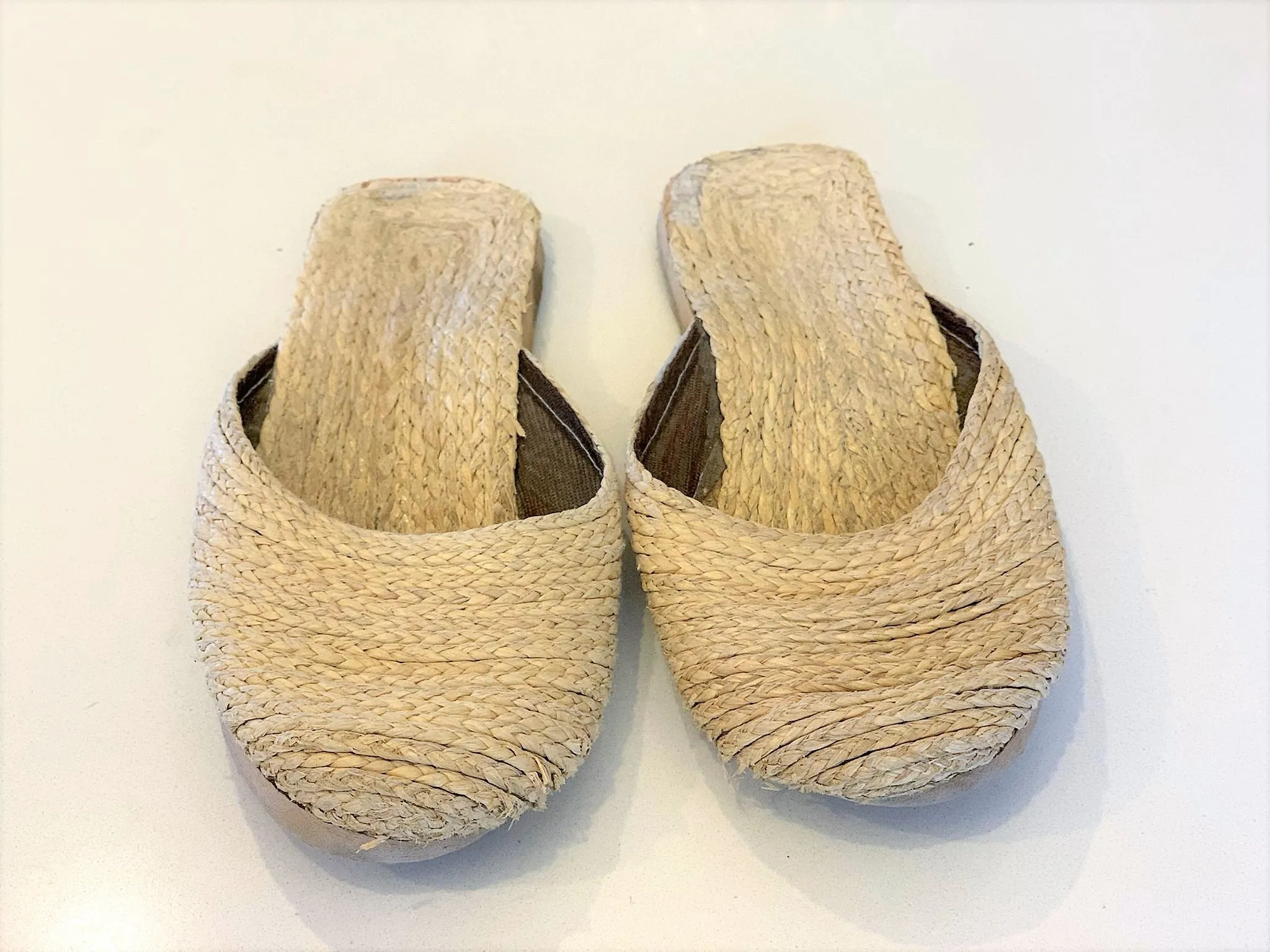 Handmade Woven Natural Slippers