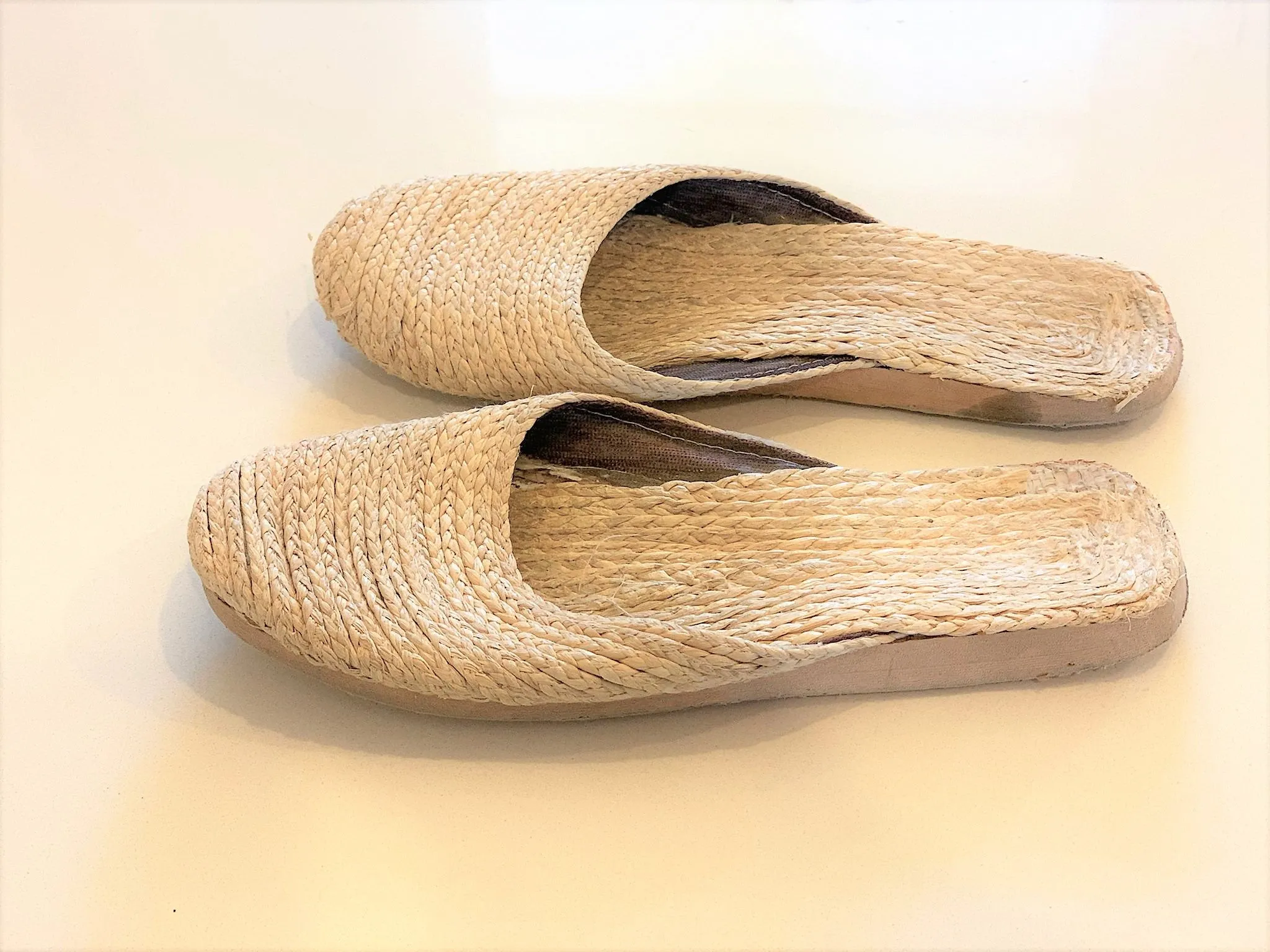 Handmade Woven Natural Slippers