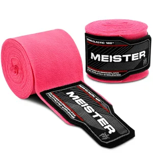 Junior 108" MMA Hand Wraps (Pair) - Pink