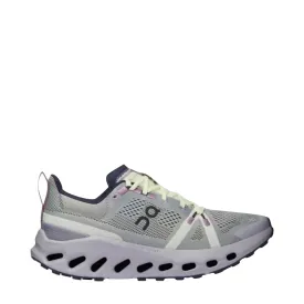 On Women's Cloudsurfer Trail Sneakers in Seedling/Lilac