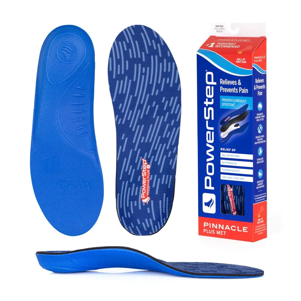 Powerstep Pinnacle Plus (Metatarsal) Insole