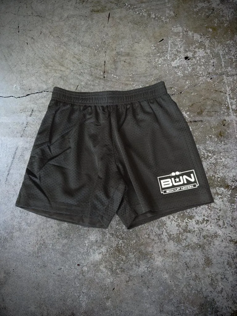 Youth BUN Legacy Logo Mesh Shorts